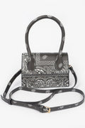 Bandana Single Handle Flap Crossbody Bag