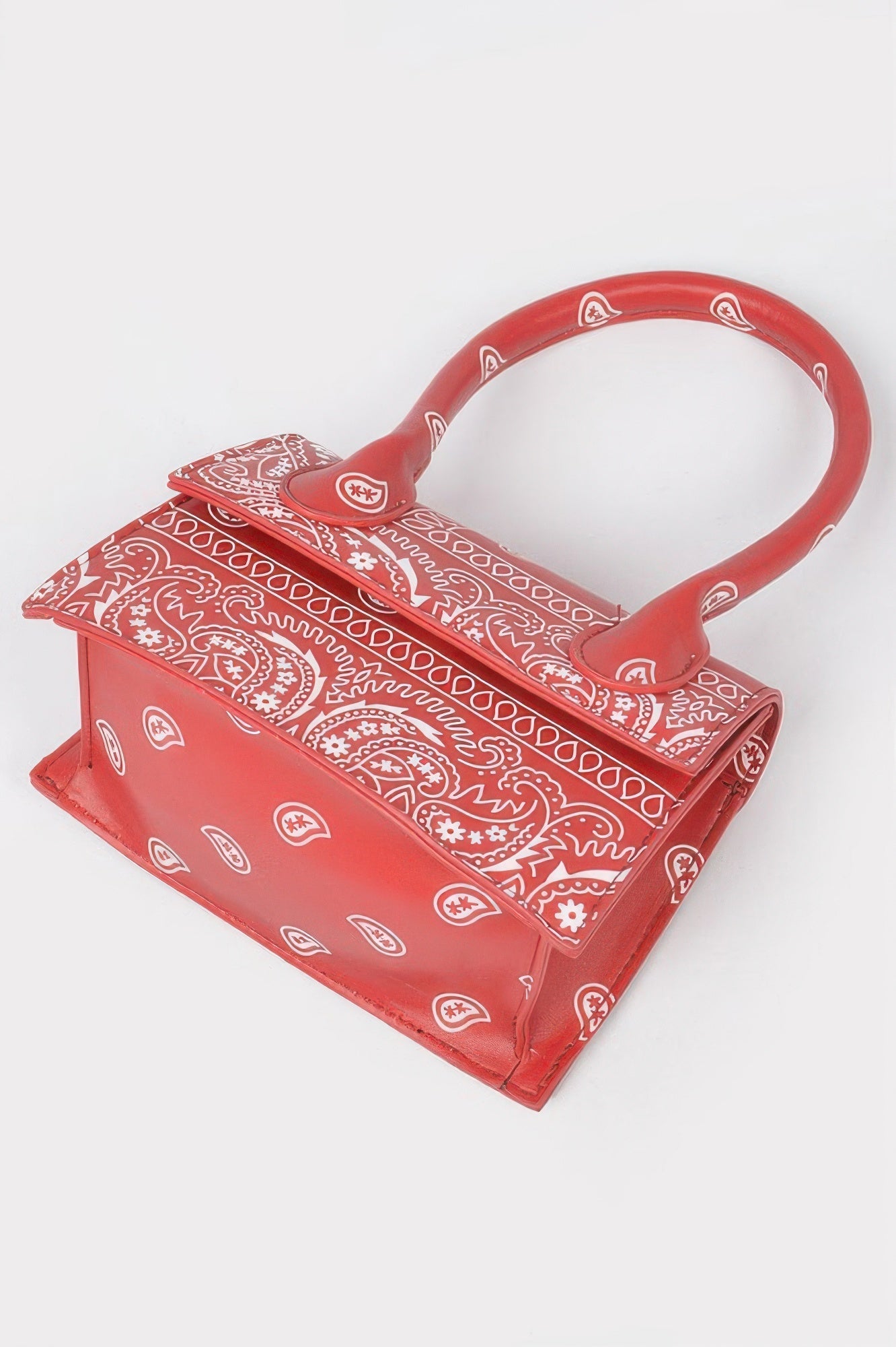 Bandana Single Handle Flap Crossbody Bag